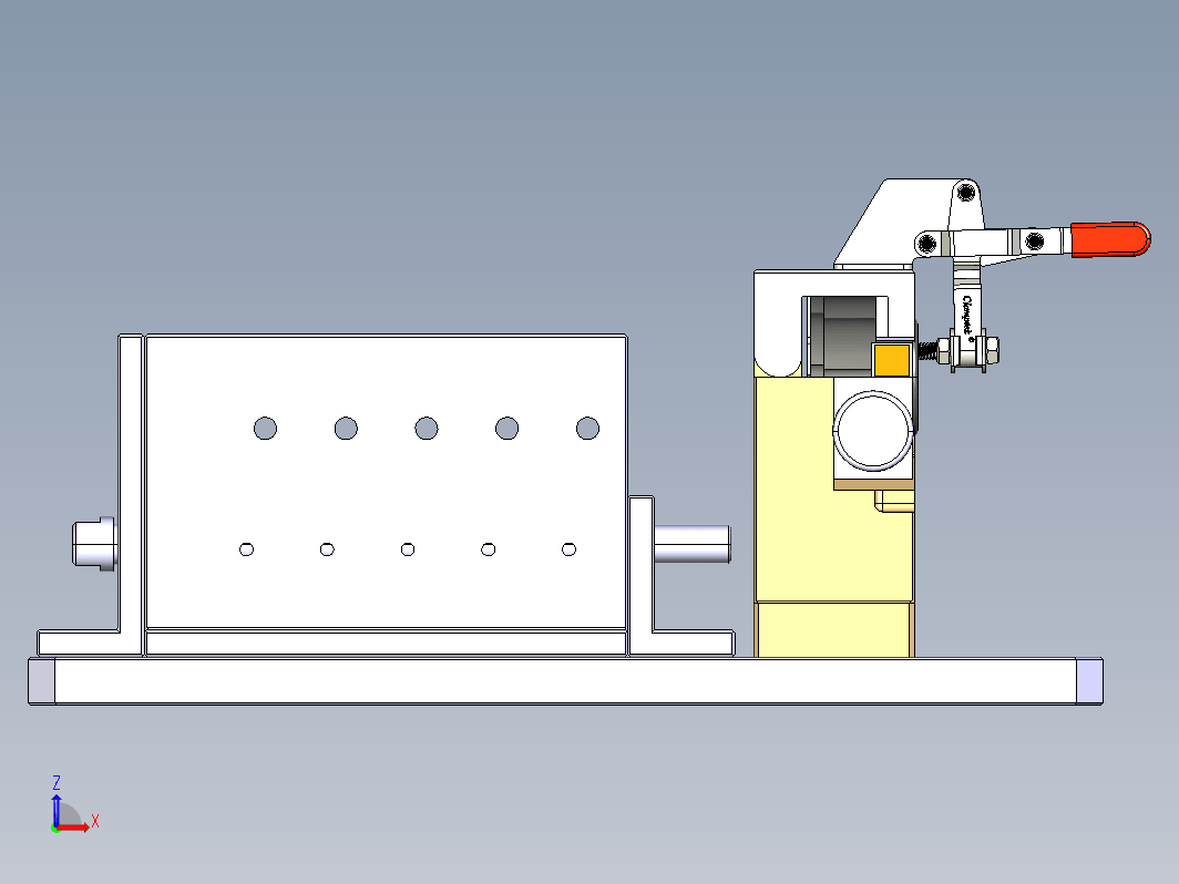 马达测试工装