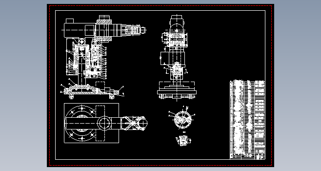 液压上下料机械手设计+CAD+说明