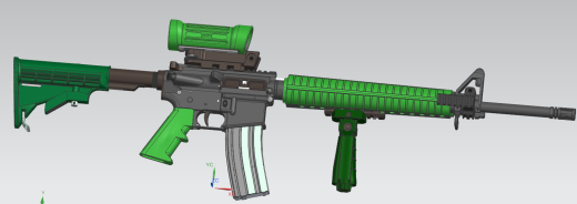 加拿大-C7A2 玩具枪模型缩略图