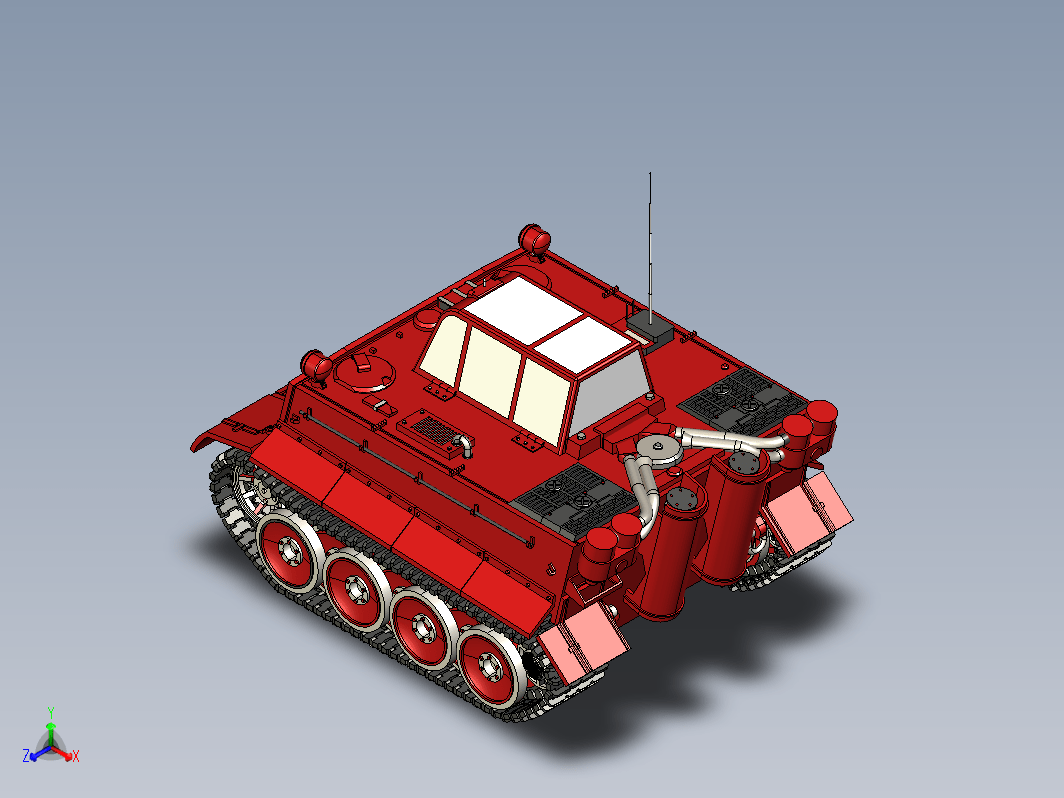 C11_装甲车模型
