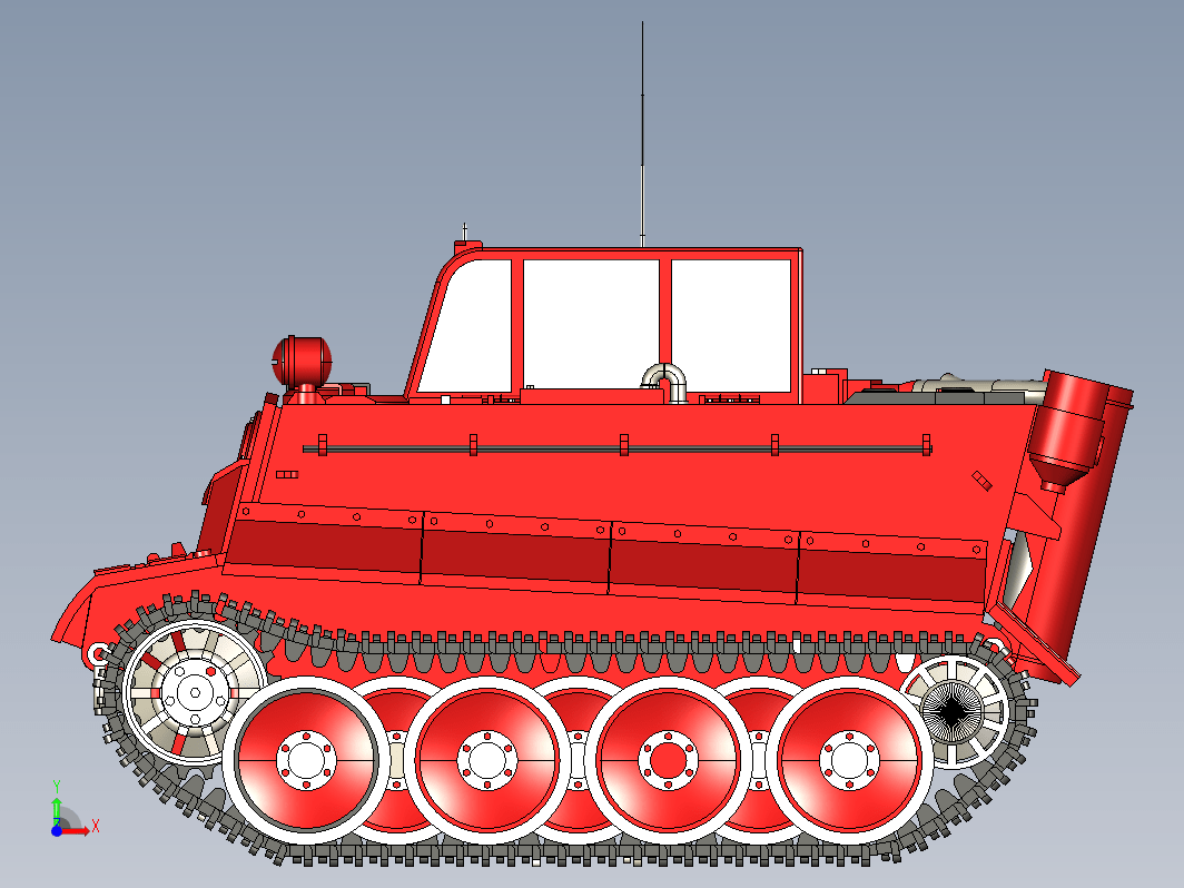 C11_装甲车模型