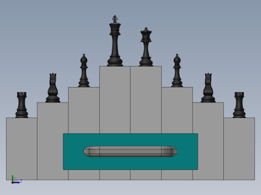 立体国际象棋棋盘缩略图