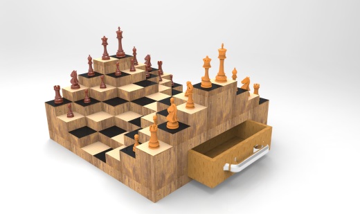 立体国际象棋棋盘缩略图