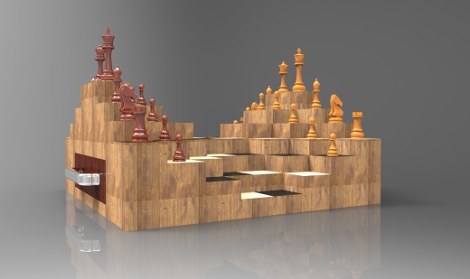 立体国际象棋棋盘缩略图
