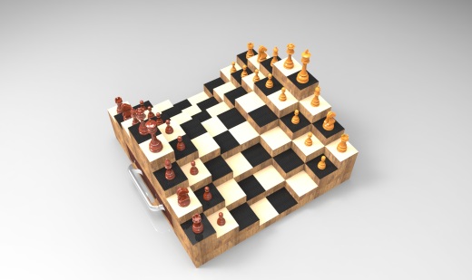 立体国际象棋棋盘缩略图