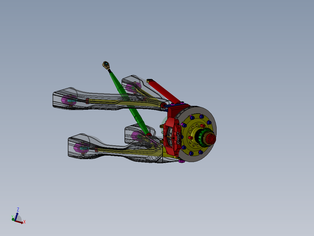 F1赛车前摆臂