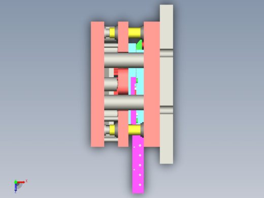 冲压模具 progressive die -7 STP X_T缩略图
