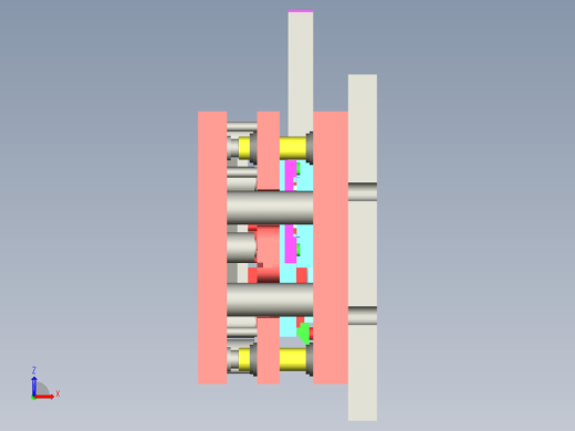 冲压模具 progressive die -7 STP X_T缩略图