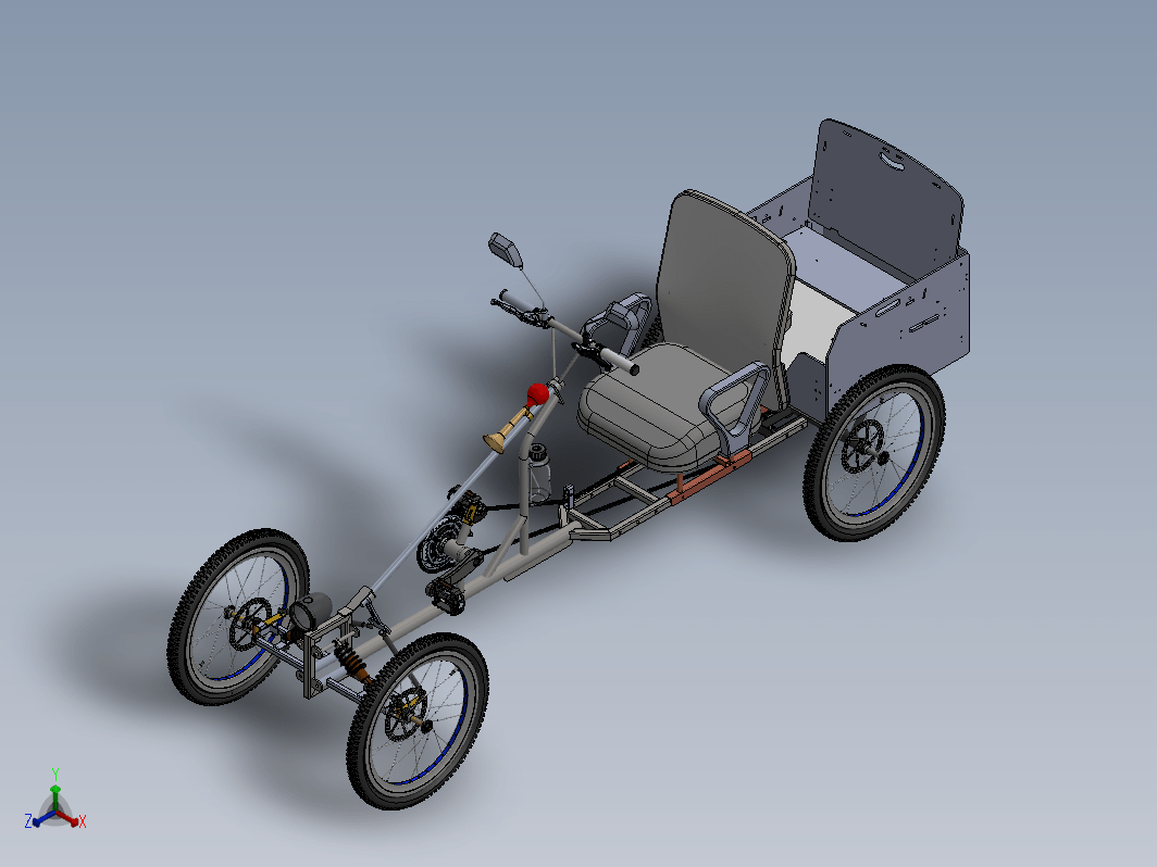 人力四轮车 Quadricycle