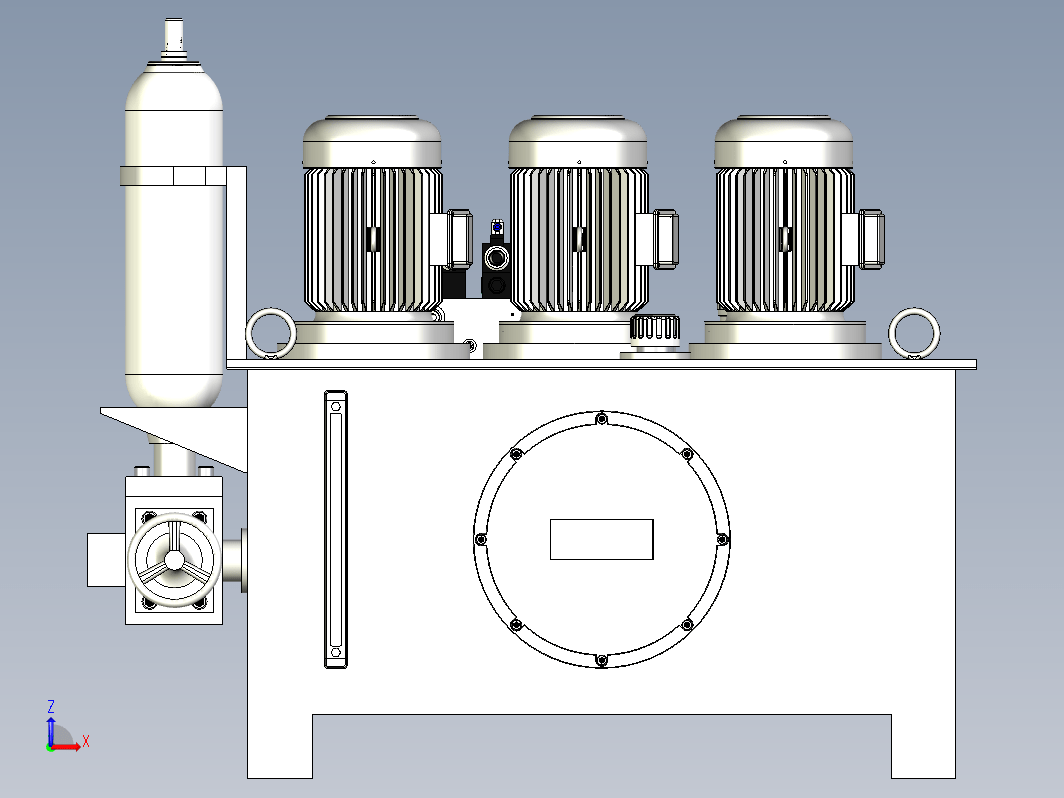 移动式液压工作站油箱