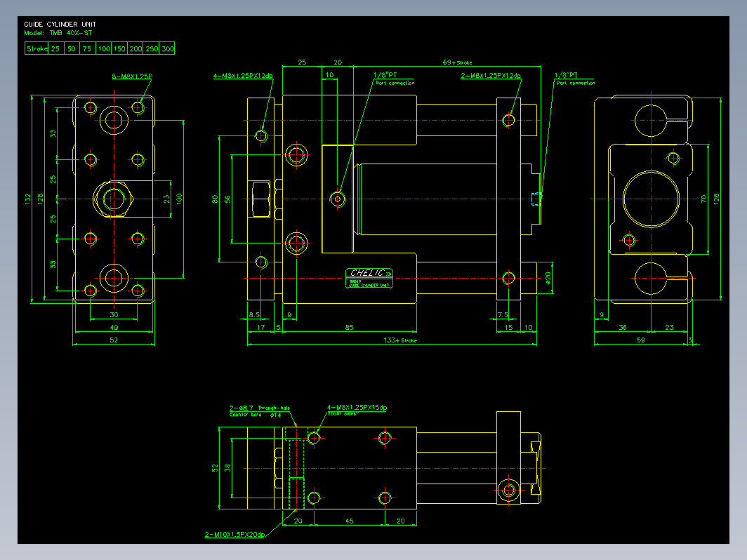 气缸 TMB(U)40