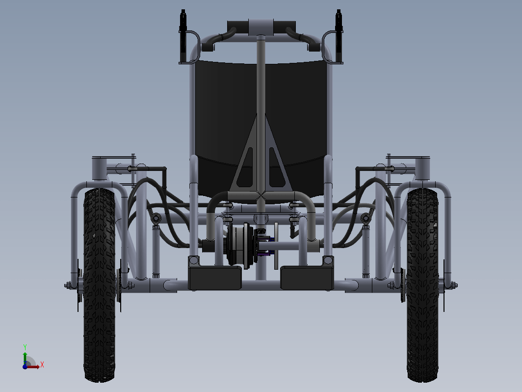 悬架轮椅 6x6 Wheelchair