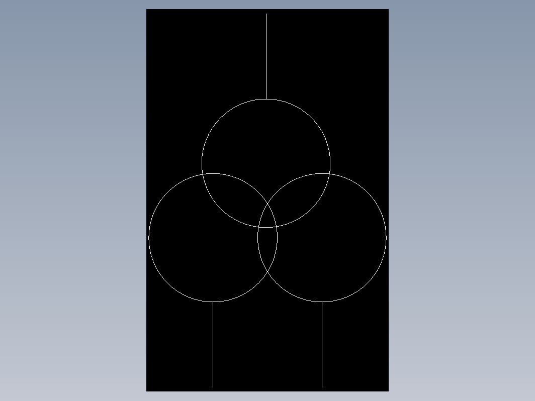 电气符号  三绕组变压器 (gb4728_8_3A.3-1)