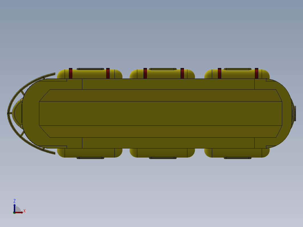 观光潜水艇模型3D