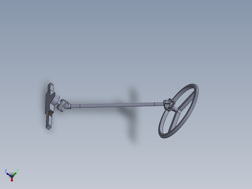 SOLIDWORKS 中的转向机构