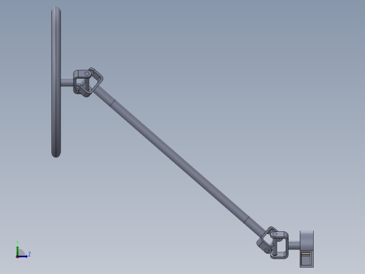 SOLIDWORKS 中的转向机构缩略图