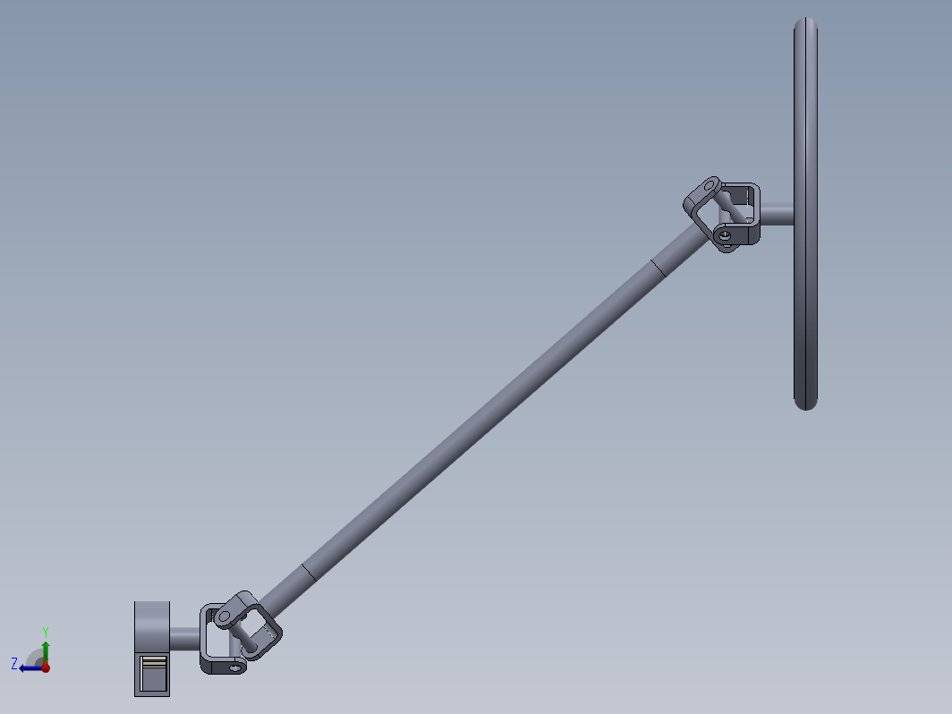 SOLIDWORKS 中的转向机构