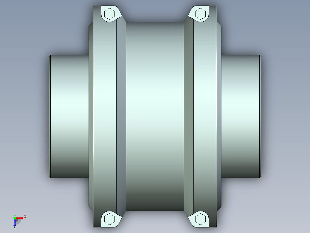 JB8869_JS10_110x127蛇形弹簧联轴器