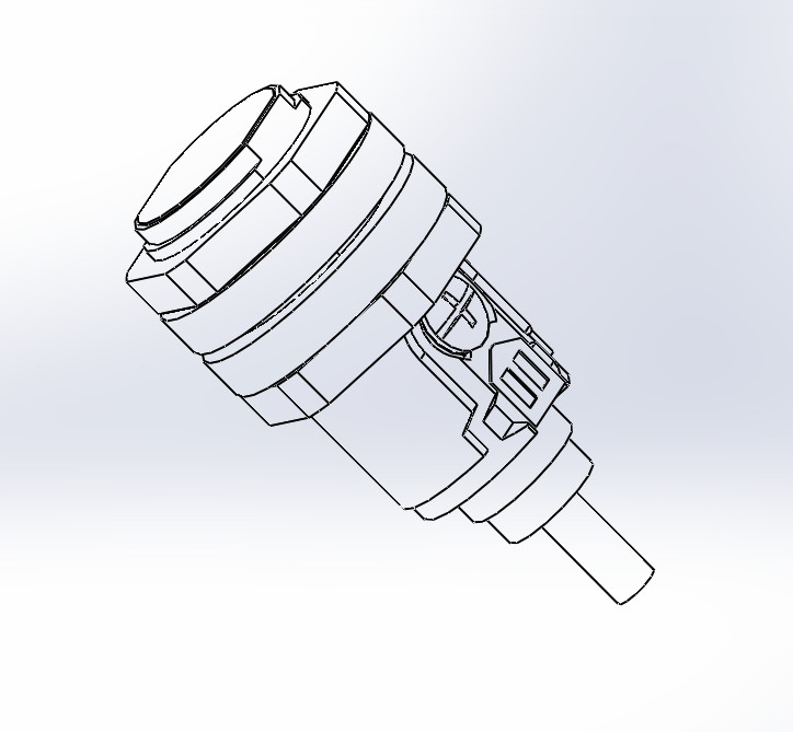 圆柱形光电传感器