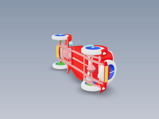 老爷车3D模型缩略图