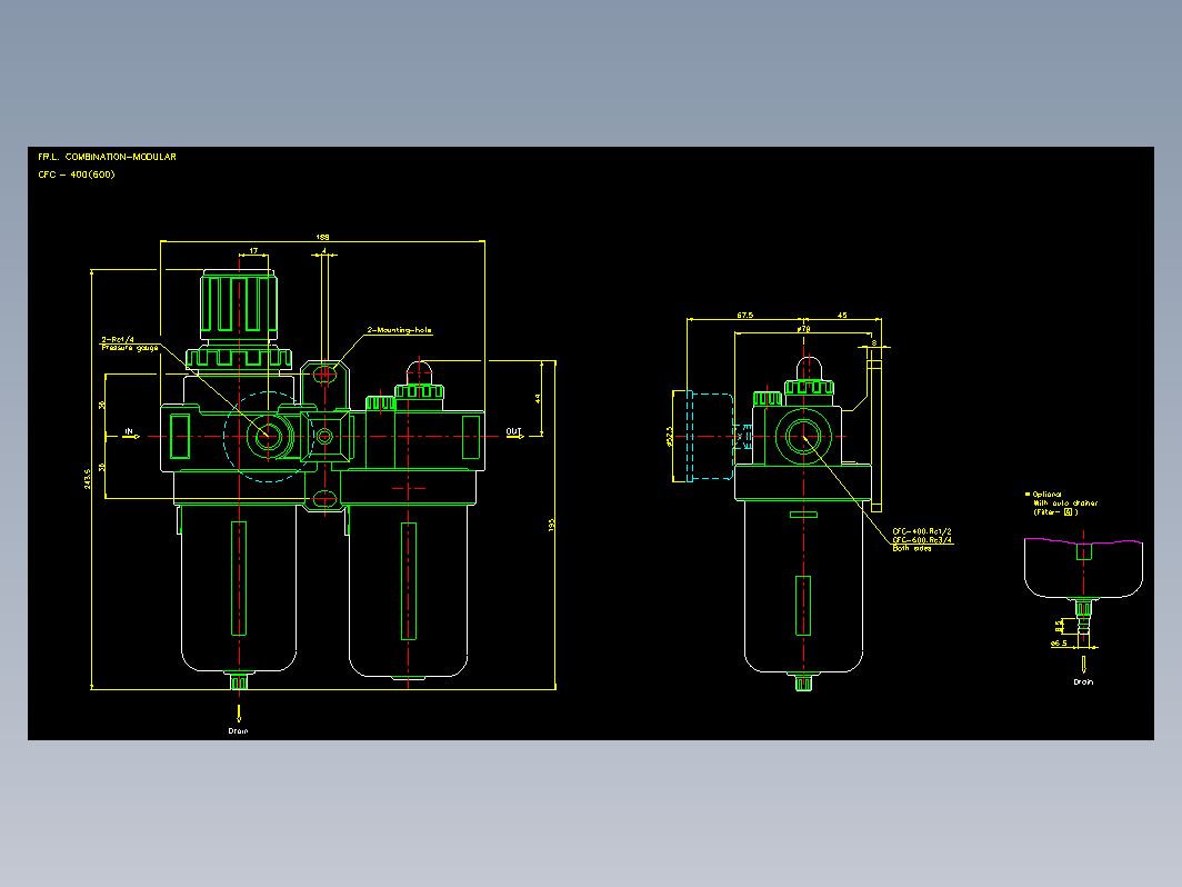 气缸 CFC-400(600)