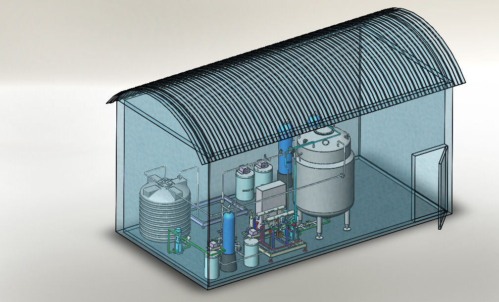反渗透水处理装置系统