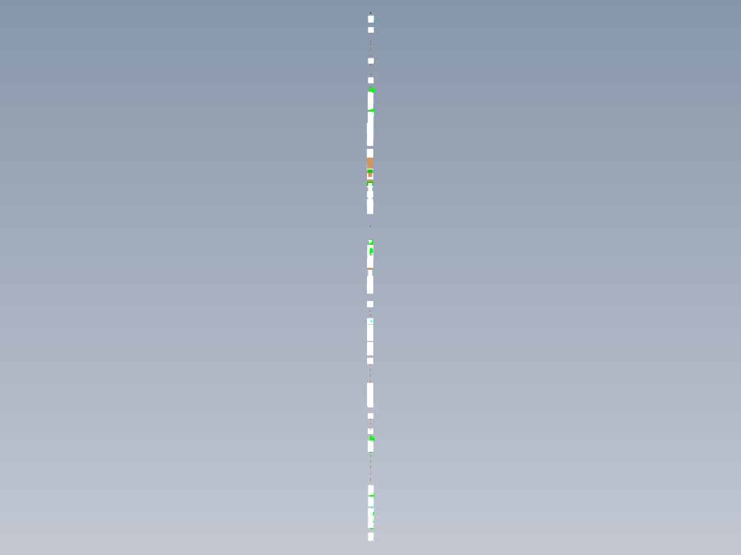 柴油机排气法兰落料冲孔复合模具CAD设计