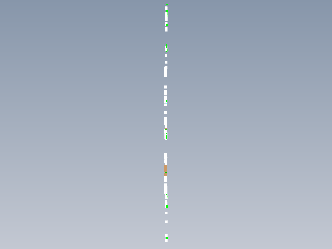 柴油机排气法兰落料冲孔复合模具CAD设计