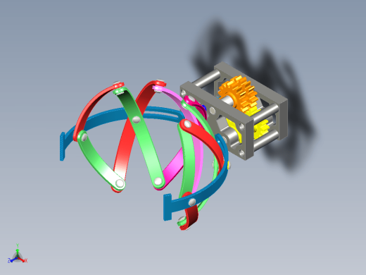 球形展开连杆机构缩略图