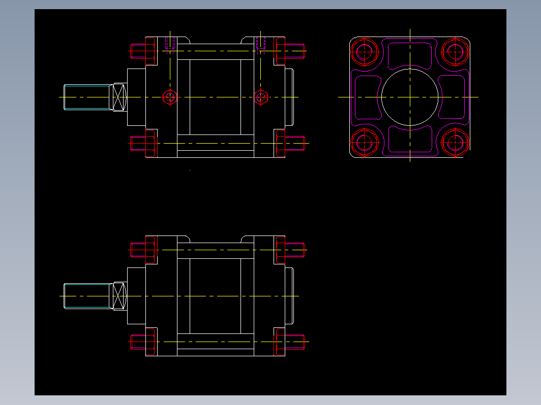 气缸 CAL63