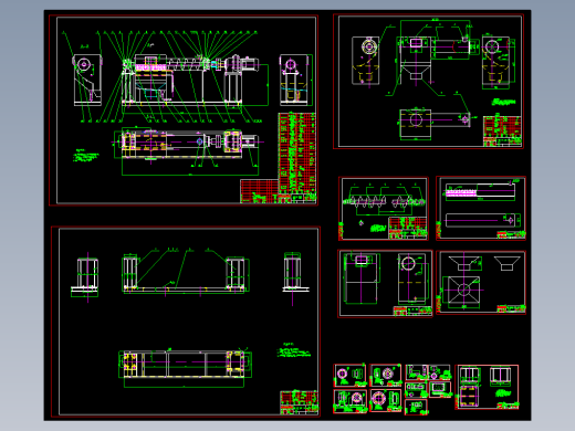 单轴面筋脱水机设计 CAD+设计说明书