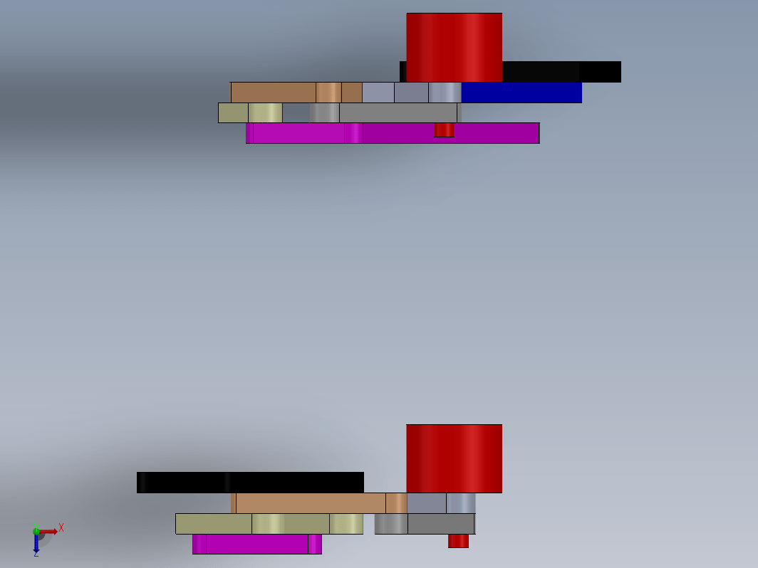 Solidworks 中的行走机构