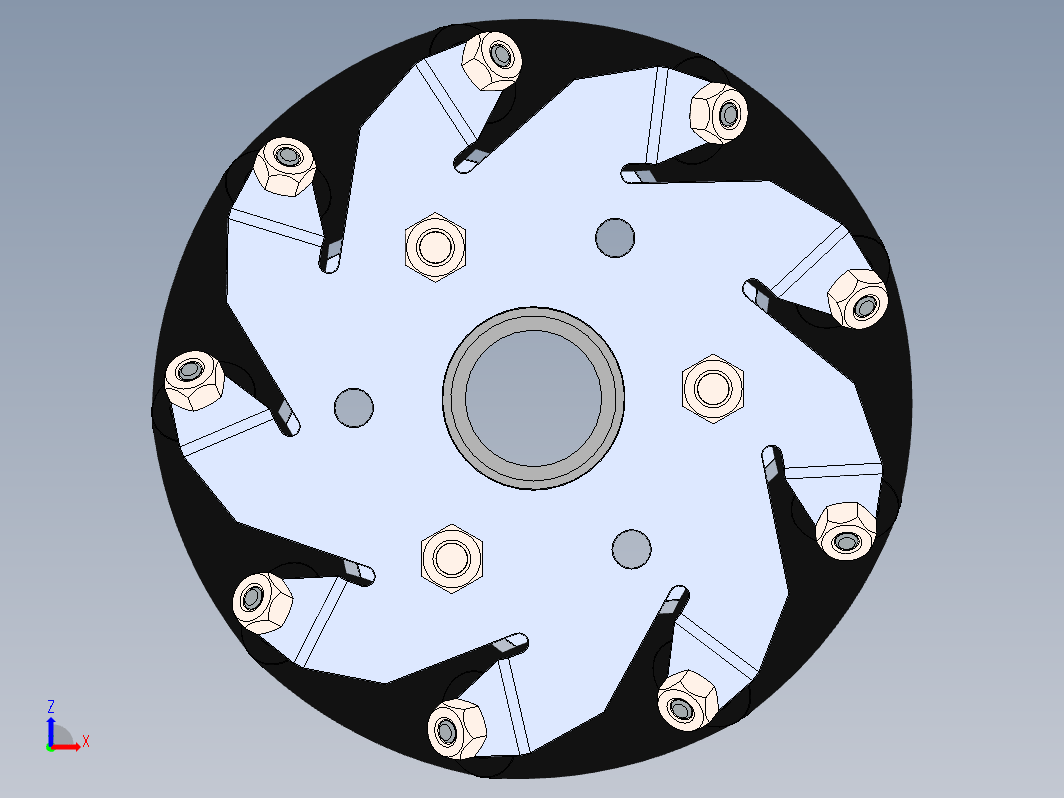 9辊子麦克纳姆轮