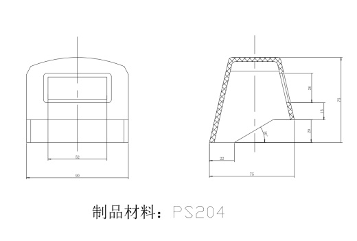 摩托车尾灯罩注塑模具设计【一模两腔】【侧抽芯】+CAD+说明缩略图