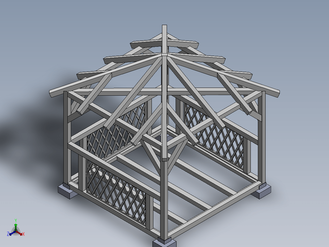 Gazebo BNS凉亭框架