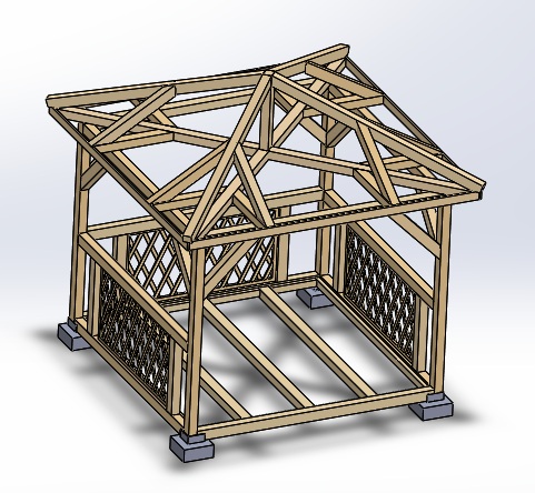 Gazebo BNS凉亭框架