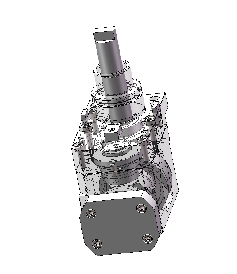 CAPTO C4九十度动力刀座三维SW2021带参