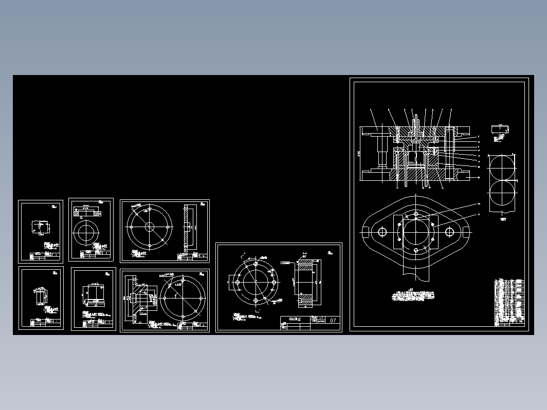 无凸缘圆筒形件的落料拉深复合模具设计+CAD+说明书