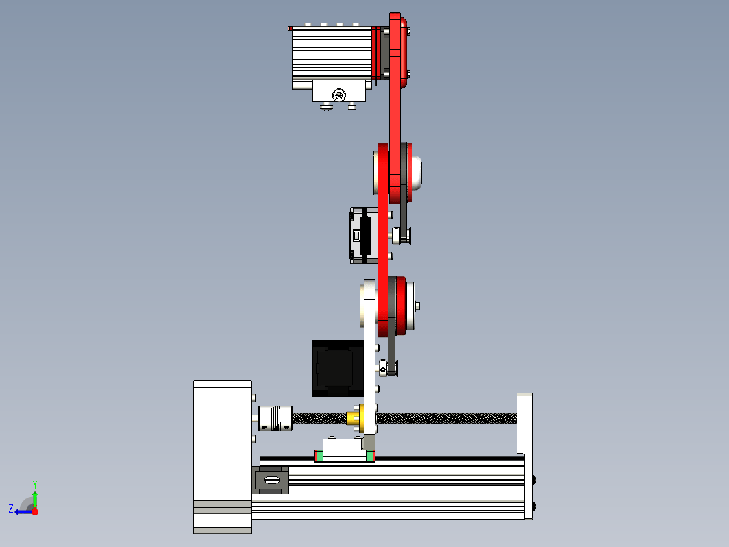 多轴机械臂结构 Scara laser engraver