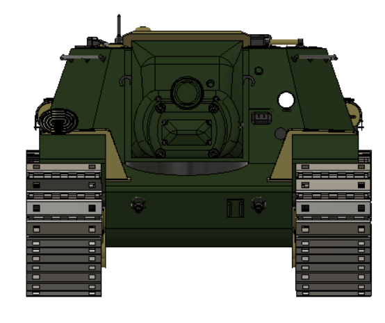 SU-152自行火炮坦克模型