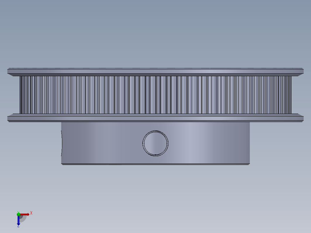 GT2 80T 8mm 孔径皮带轮，适用于 6mm 皮带--sw stp