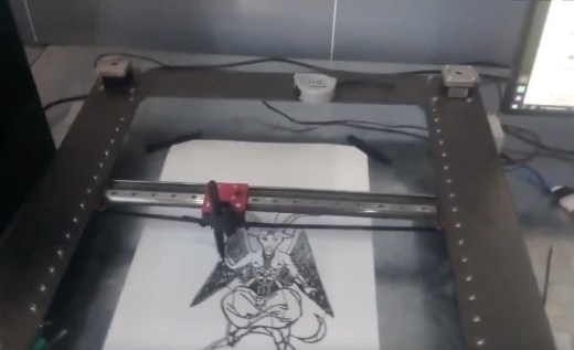 3D打印机结构缩略图