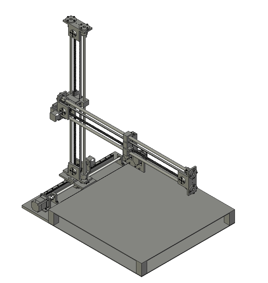 3D打印机三维Step无参+CAD+说明书