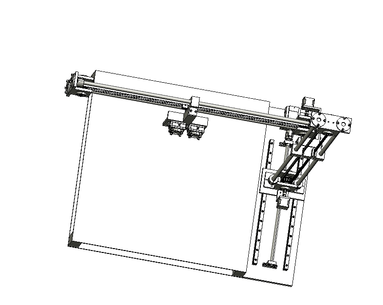 3D打印机三维Step无参+CAD+说明书