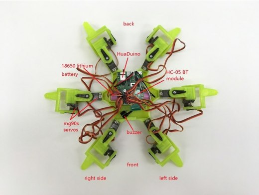 Starrley六足玩具机器人缩略图