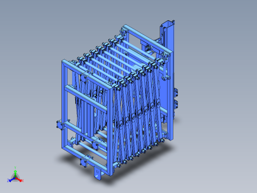 剪刀叉升降小车三维SW 缩略图