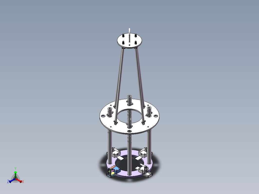 梅花收线机提料架