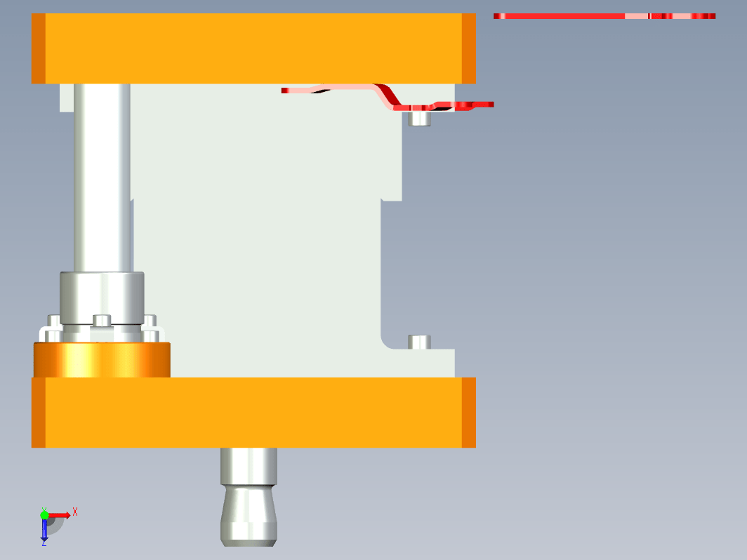 冲压模具 die-bending-and-punching STP IGS STL