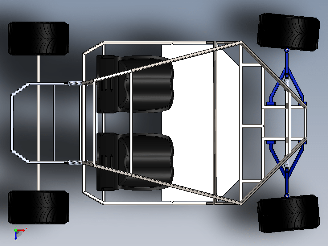 buggy-123越野钢管车车架