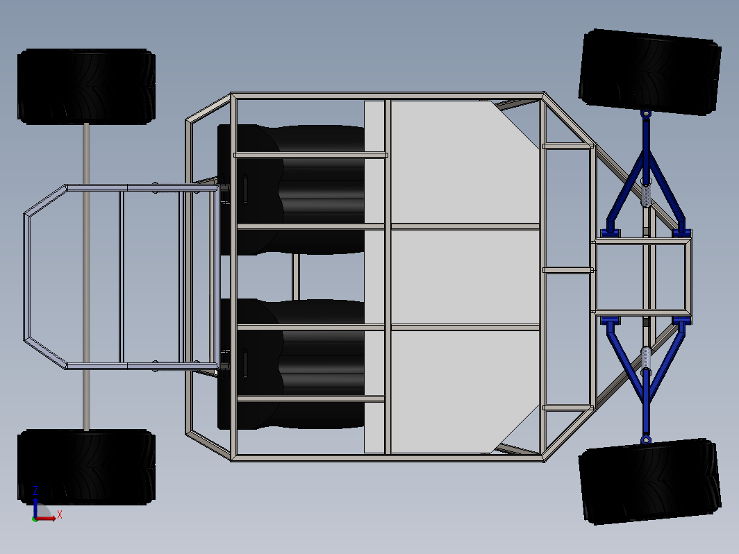 buggy-123越野钢管车车架